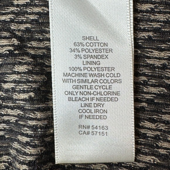 Eliza J Women's Sleeveless Geometric Patterned Multicolor Sheath Dress Size 8 - Picture 10 of 10